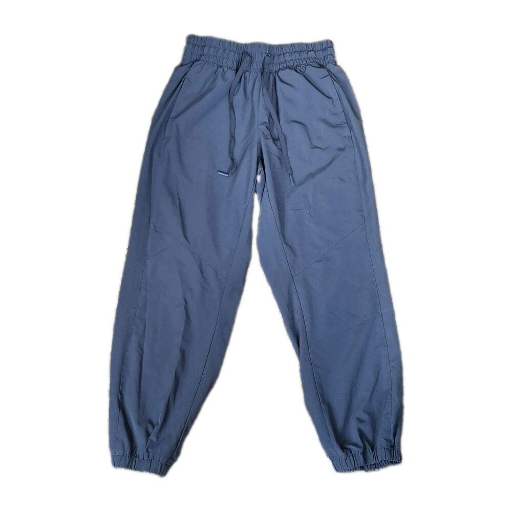Layer 8 Qwick-Dry Blue Activewear Jogger Capris XSmall Gorpcore Techwear Street